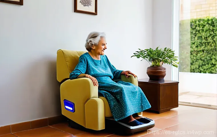 로봇 가사도우미의 헌신적인 사용자 커뮤니티 - **Prompt:** A diverse group of four to five adults and one teenager, all fully clothed in casual, mo...