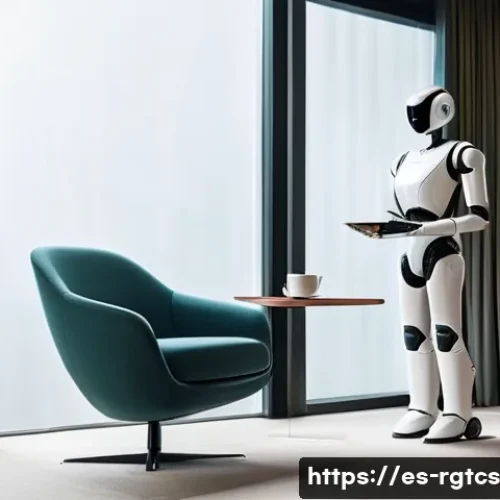 Home 24 로봇 가사도우미의 긴급 상황 대처 능력 - **Prompt:** A serene, ultra-modern living room bathed in soft, natural light filtering through large...